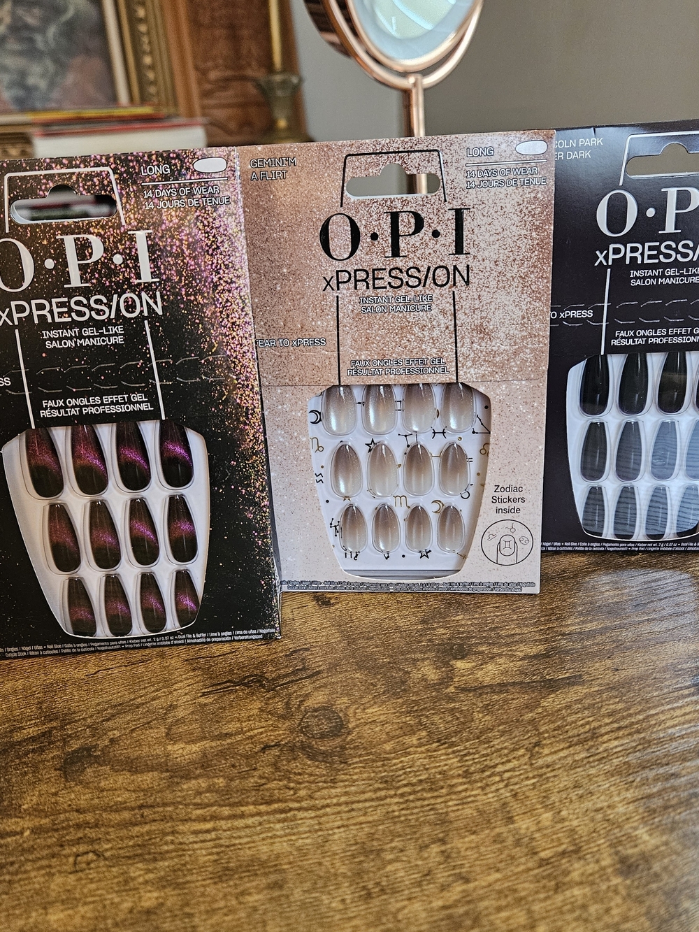 OPI xPRESSiON False Nails Set - Trio